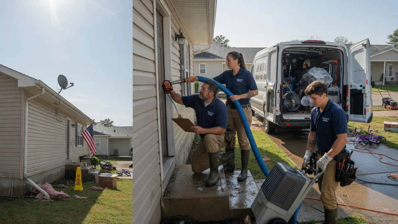 Ceiling Water Damage Restoration in Aberdeen, ID near me